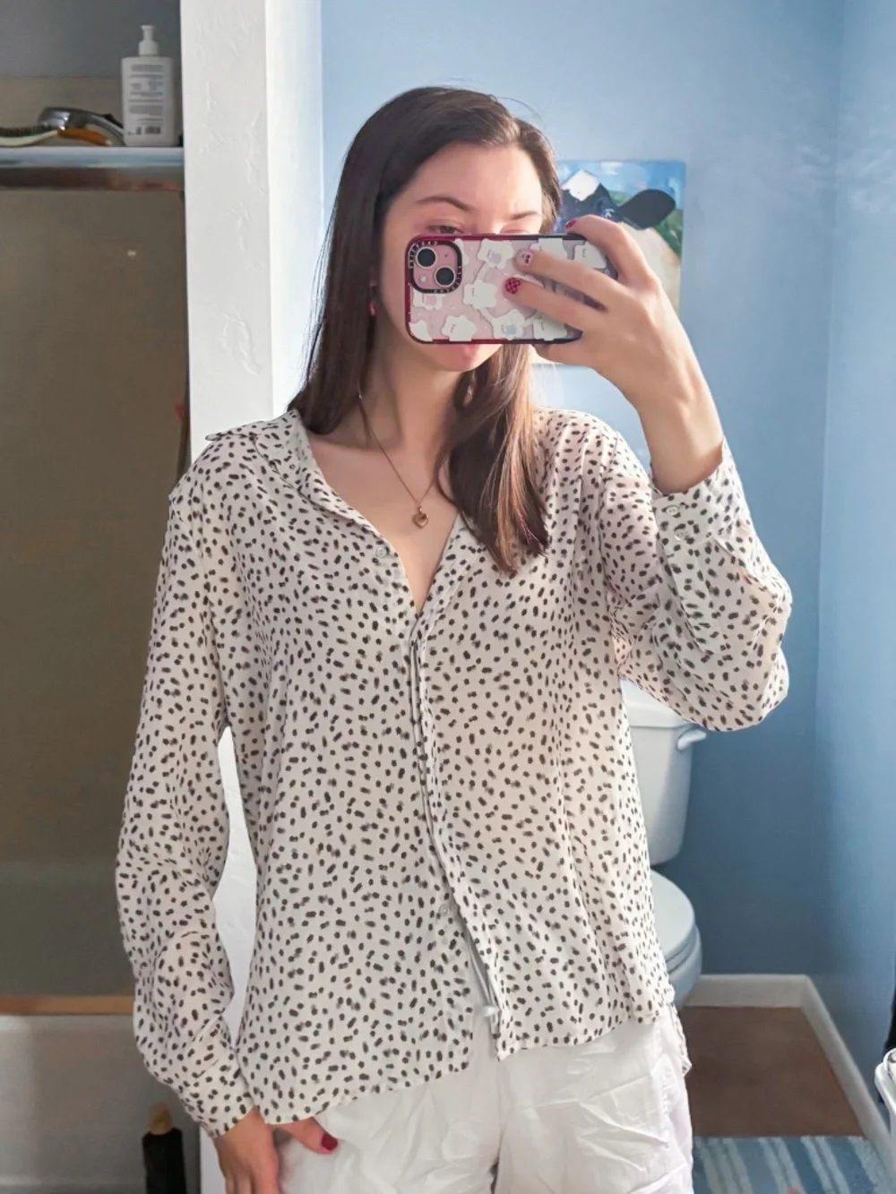 Button Down Top - Picture 7 of 7